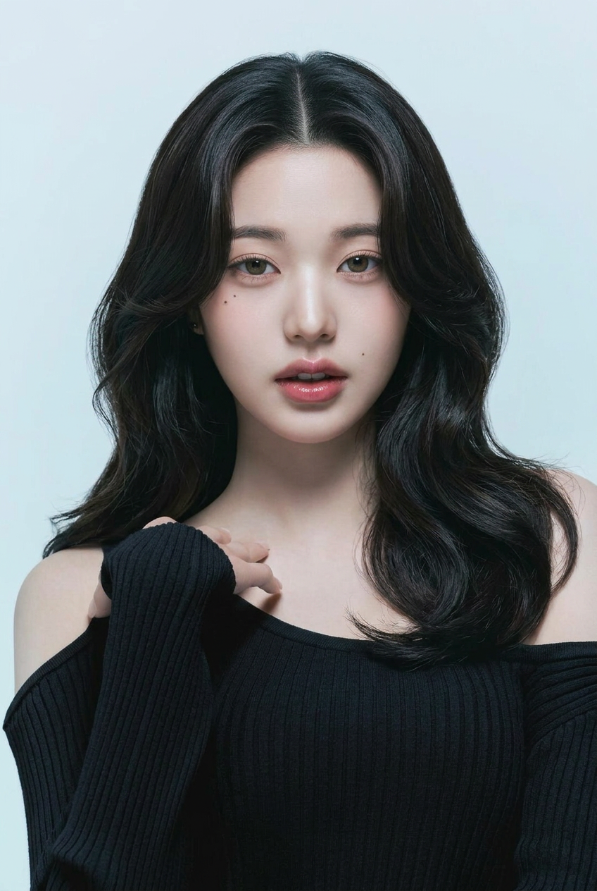 여자 롱 스타일