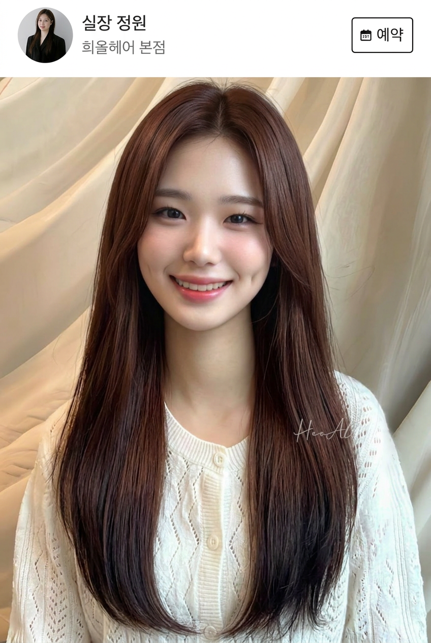여자 롱 스타일