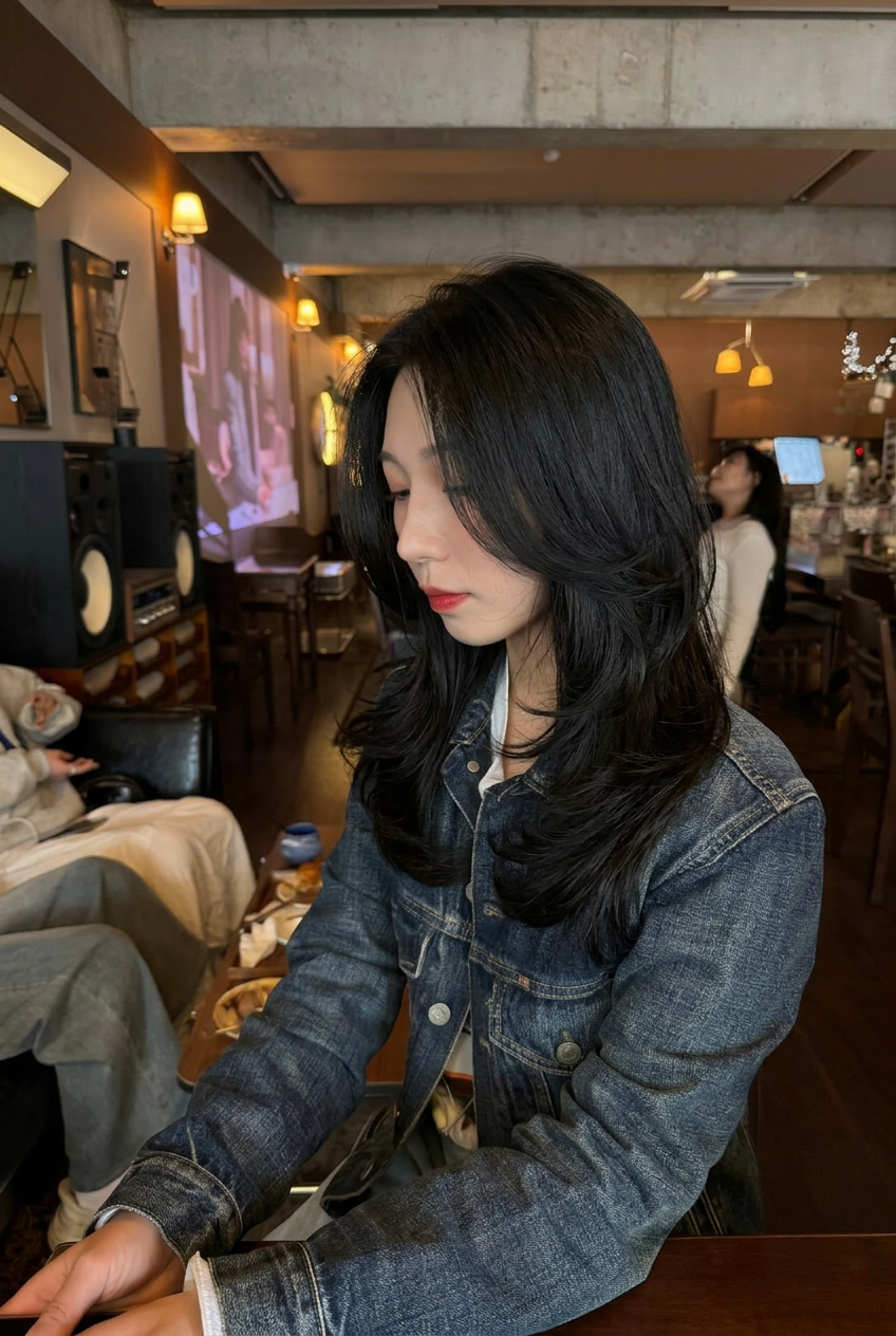 여자 미디엄 스타일