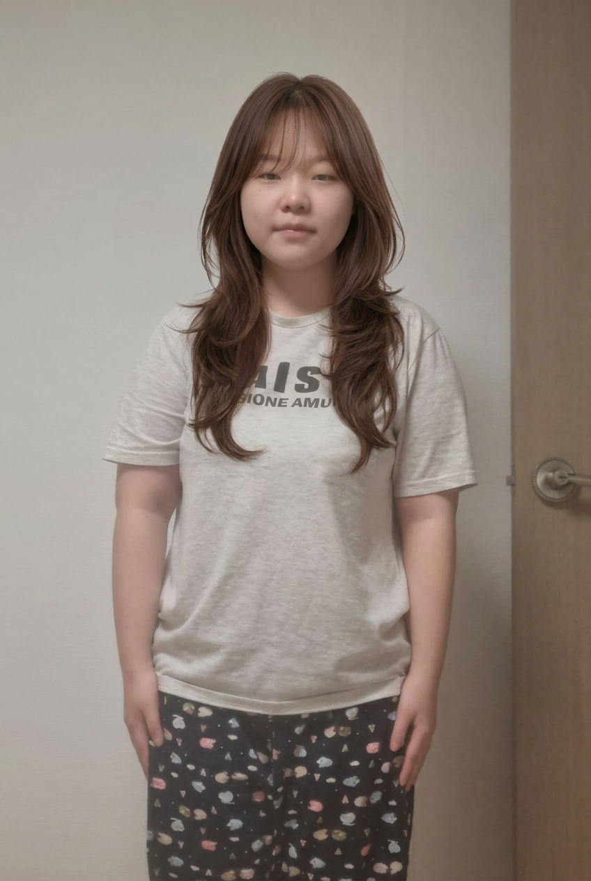 여자 미디엄 스타일