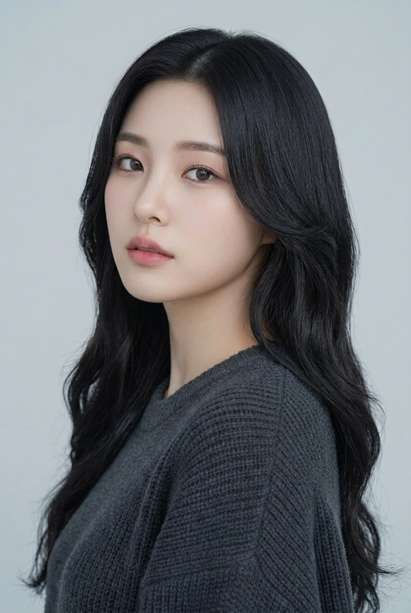 여자 롱 스타일