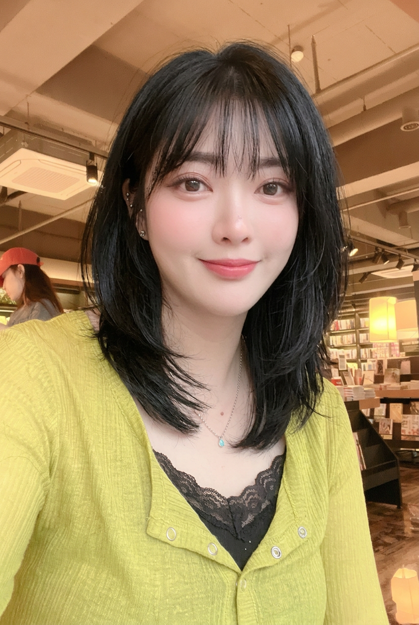 여자 미디엄 스타일