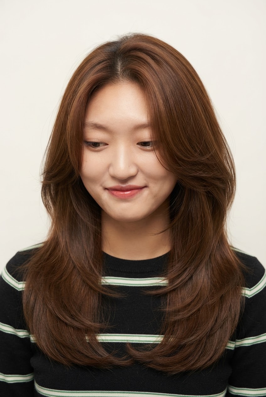 여자 미디엄 스타일
