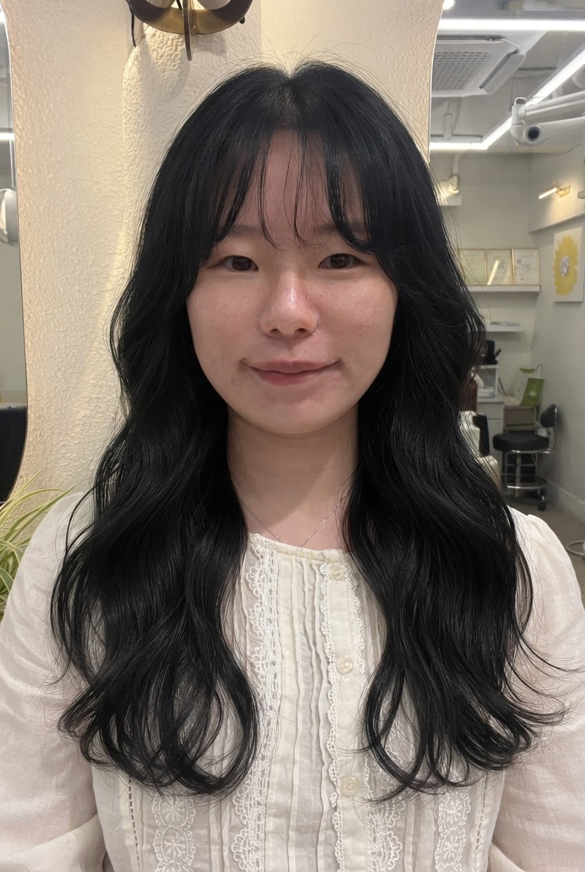 여자 롱 스타일